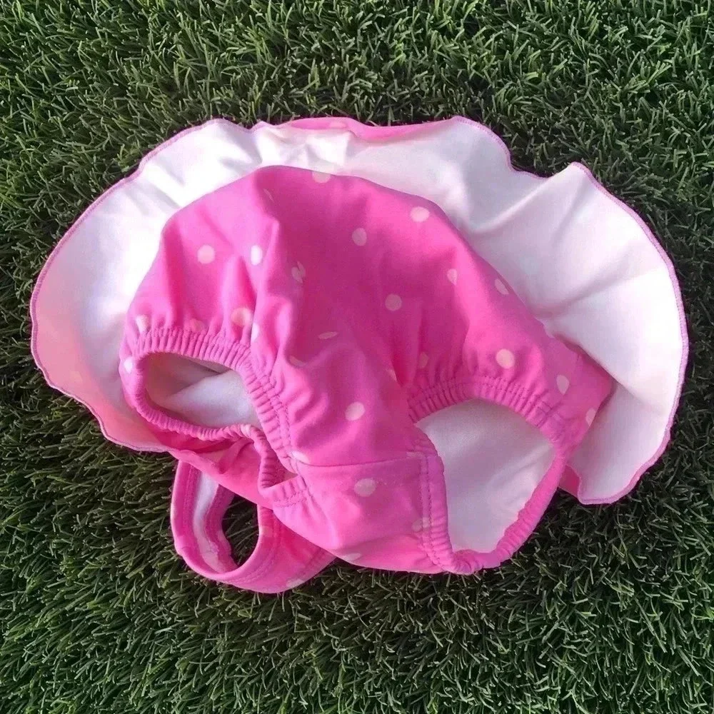 Carter’s Pink Dot One Piece Swimsuit 12M